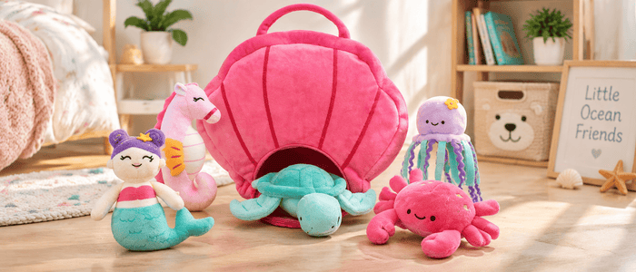 Ocean Stuffed Animals for Kids