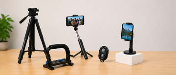 Camera Accessories for Vlogging, Travel, and Product Photography
