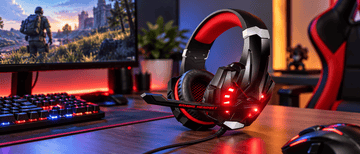 Stereo Gaming Headset with Mic for PC and Console 