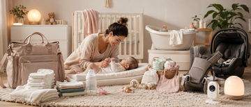 Explore new mom essentials including baby diapers, feeding bottles, baby travel gear, skincare, bathing products, nursery items, and baby toys at Kartlo.