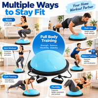 Balance Ball for Yoga, Core Strength, Stability Training, Balance Exercises and Home Gym Workouts