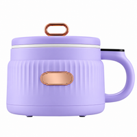 1.6L electric rice cooker with coated inner cooking pot