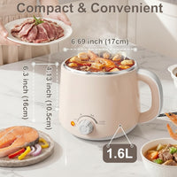 dual power electric pot for everyday cooking
