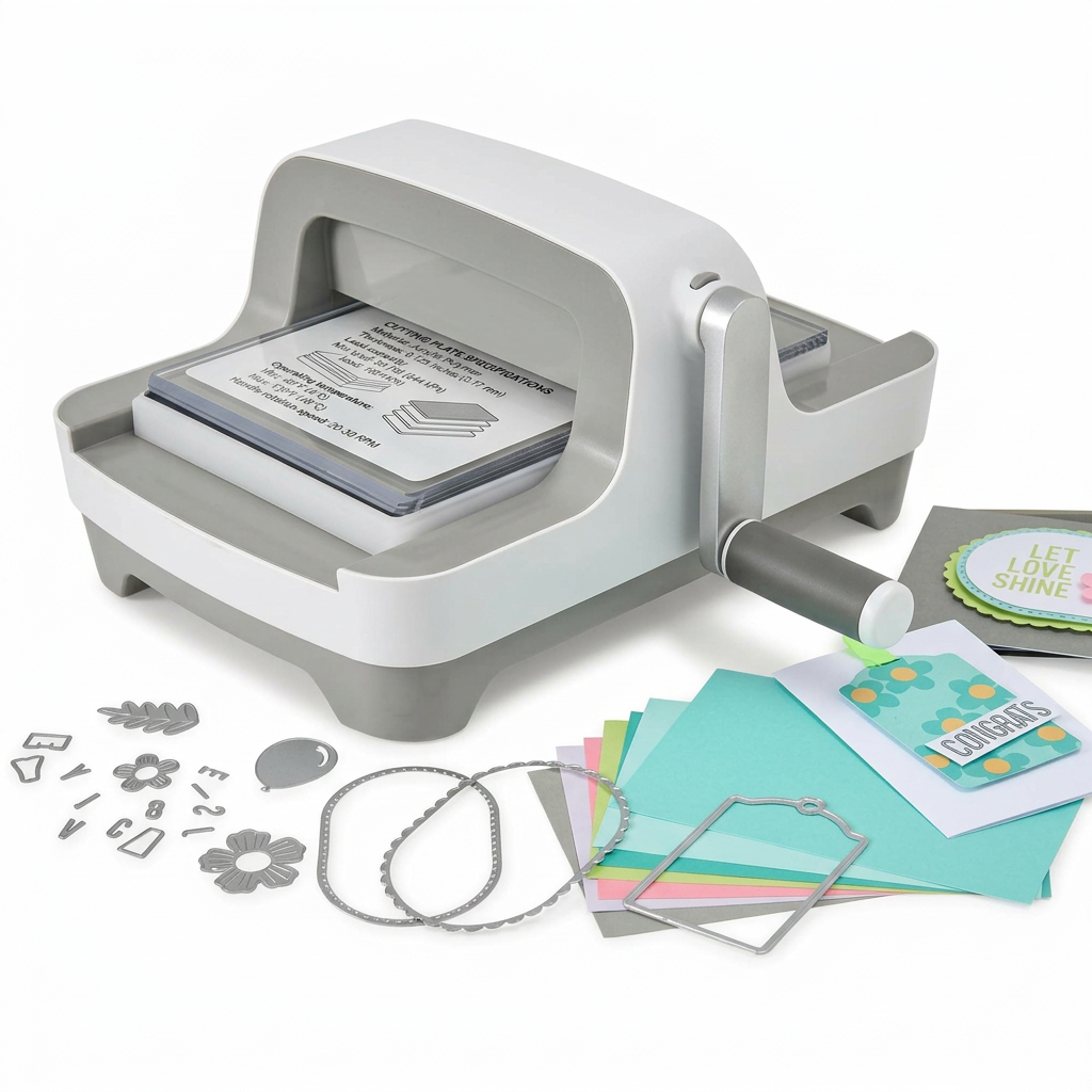 6-inch manual die cutting and embossing machine for paper crafts