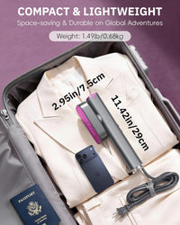 Portable Garment Wrinkle Remover – 2-in-1 Steamer & Iron