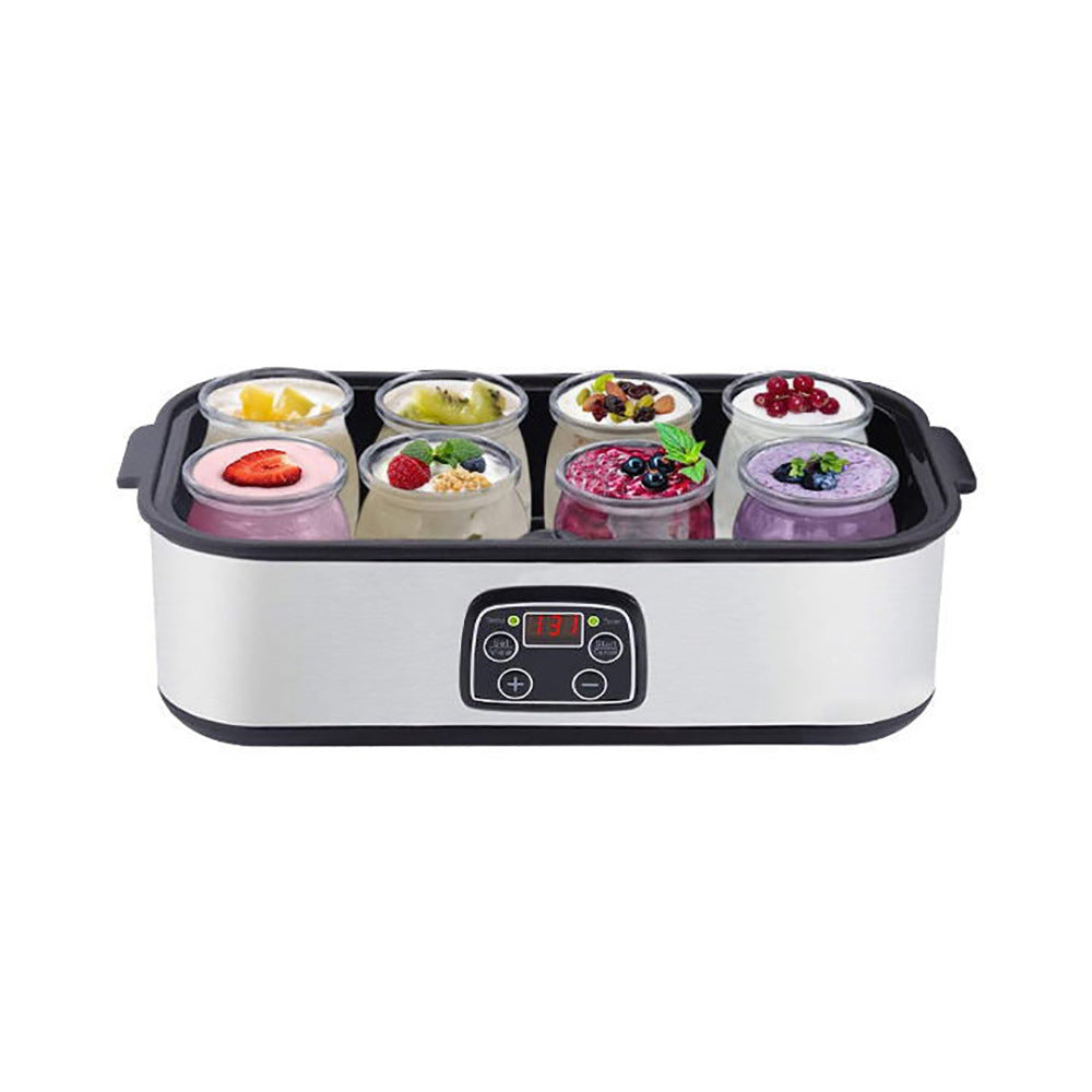 Electric yogurt maker with up to 1000mL container capacity