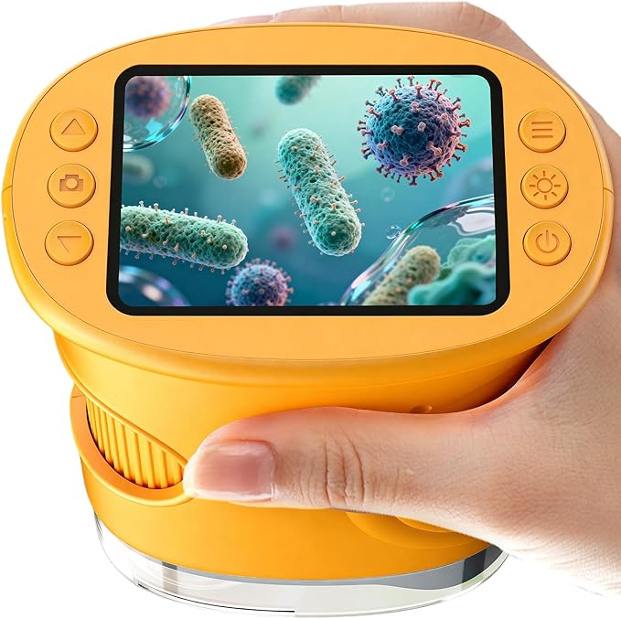 1000X digital microscope for kids handheld STEM toy