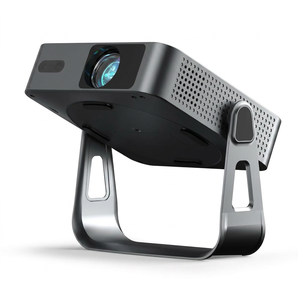 1080P smart mini projector with WiFi and Bluetooth