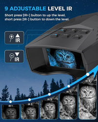 10X digital zoom night vision binoculars for long distance viewing