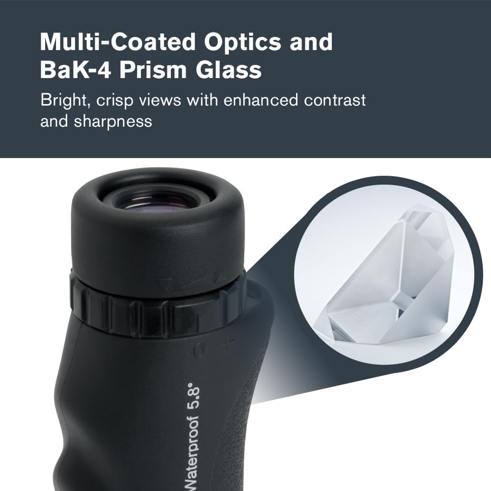 Pocket size monocular telescope compact design