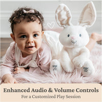 12-inch Flora the Bunny singing plush for comfort and fun