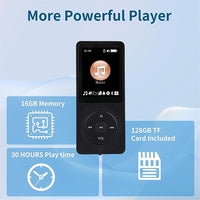 128GB Bluetooth MP3 Player With HD Speaker