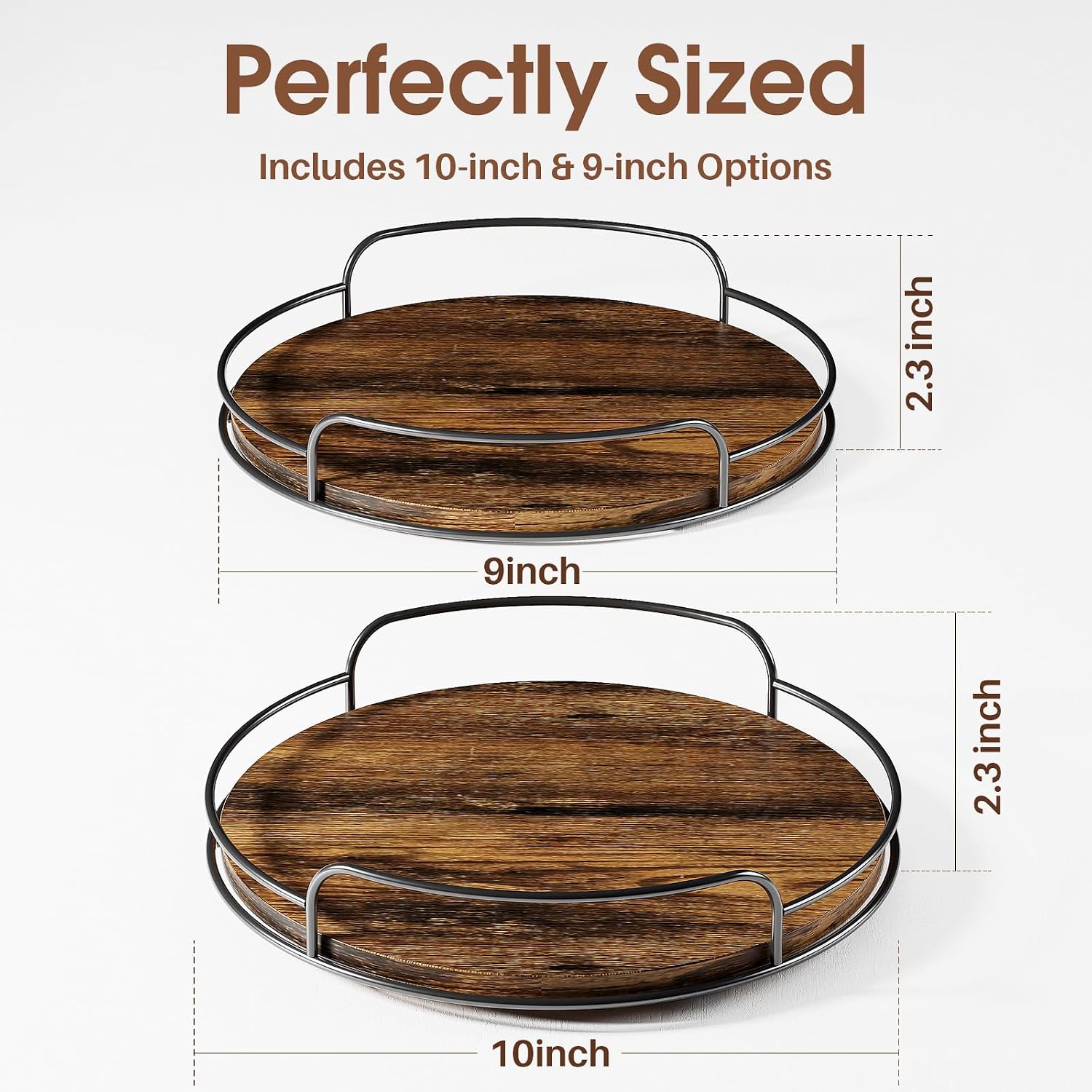 Rotating Spice and Condiment Storage Tray
