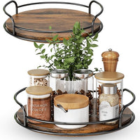 360° Rotating Cabinet Tray for Spices and Condiments