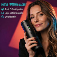 12V portable coffee maker for car and travel setups