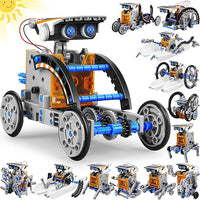 13 in 1 solar robot kit for kids STEM educational toy