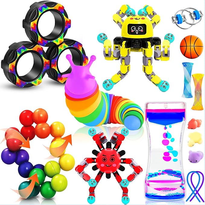15 pack fidget toys bulk set for kids and adults