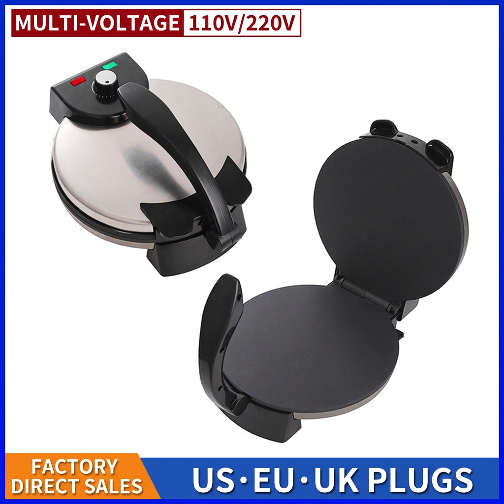 1500W electric pancake maker with mechanical control