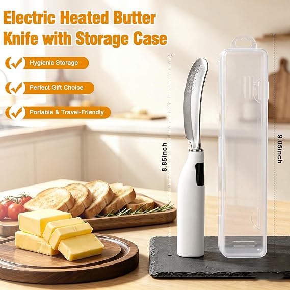 electric butter warmer knife for cold butter