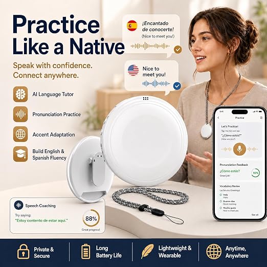 Smart translator device supporting 160 languages