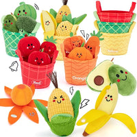 16pcs Baby rattle toy set with crinkle and rattle features for infant
