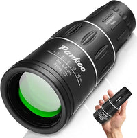 16X52 high power monocular telescope front view