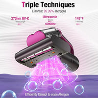 Corded Mattress Vacuum Cleaner 650W for Beds, Pillows & Sofas
