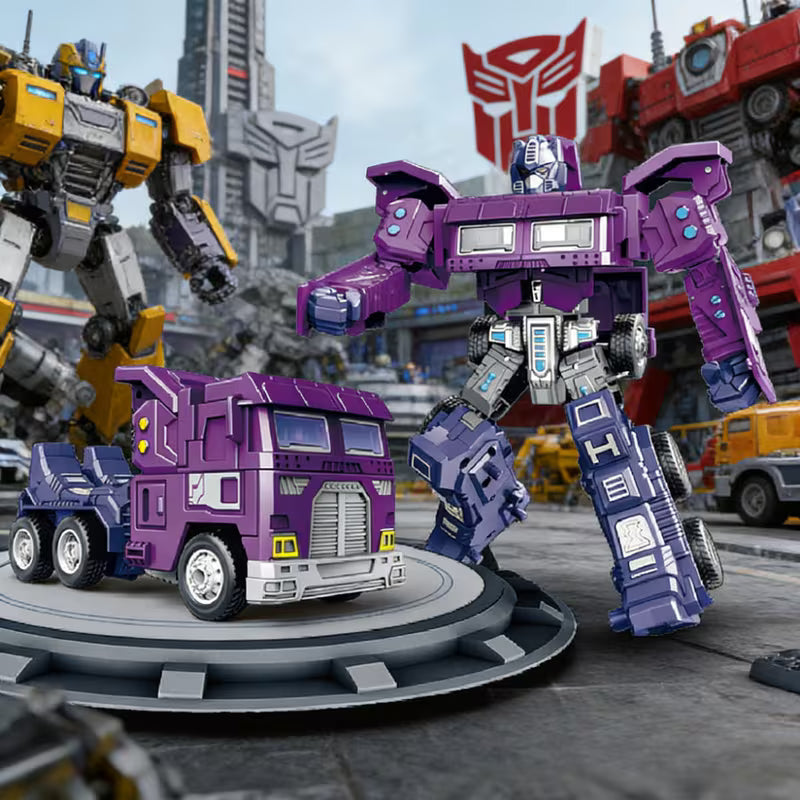 2-in-1 robot and vehicle toy for boys and girls