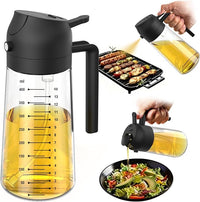 Olive Oil Spray Bottle for Kitchen, Air Fryer & Salad Dressing