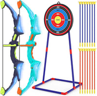 2 pack bow and arrow set kids LED archery toy