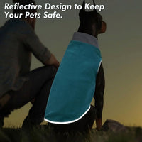 Soft Fleece Dog Vest With Stretch Fabric For Comfortable Wear