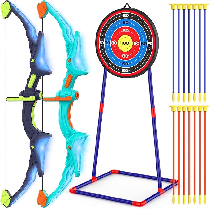 2 pack kids LED outdoor activity toy set