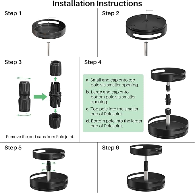 2-tier metal rotating spice rack for kitchen storage