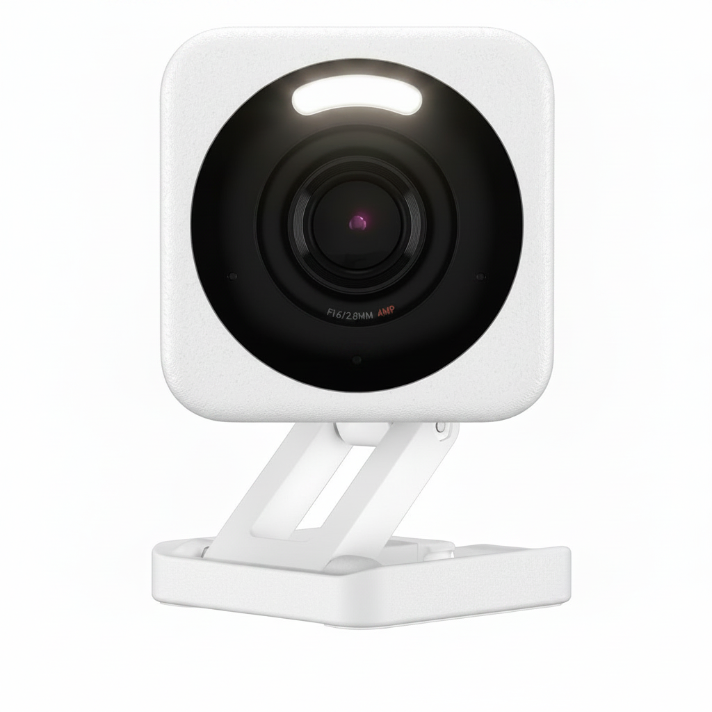 2.5K indoor baby and pet view camera for home room setup