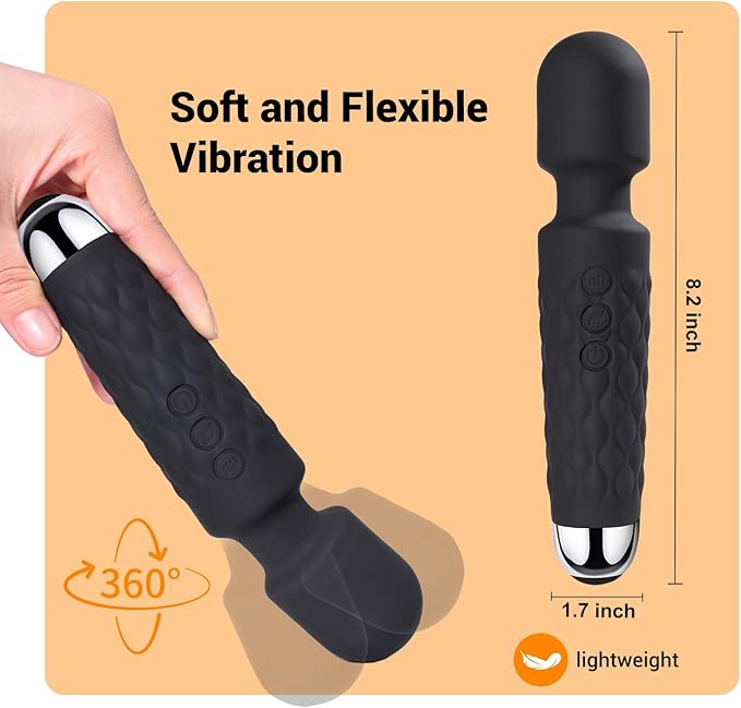 20 mode handheld body massager for daily relaxation use