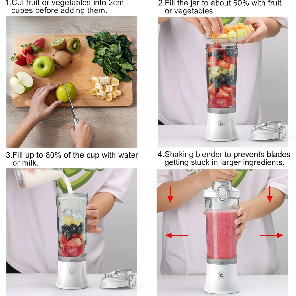 20 oz Personal Blender with Travel Lid