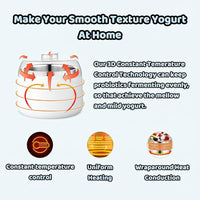 20W electric chocolate melter for countertop preparation