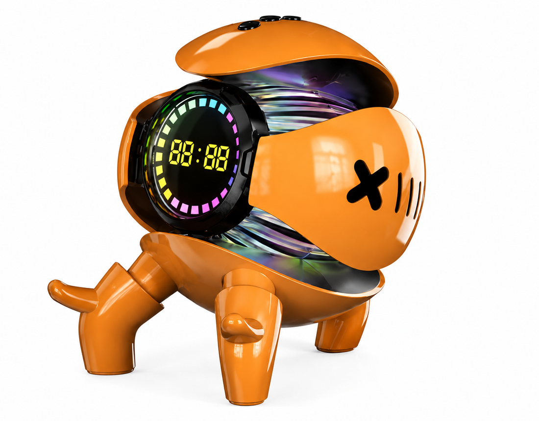 M10 Monster Wireless Bluetooth Speaker with RGB LED Light, FM Radio and Portable Design