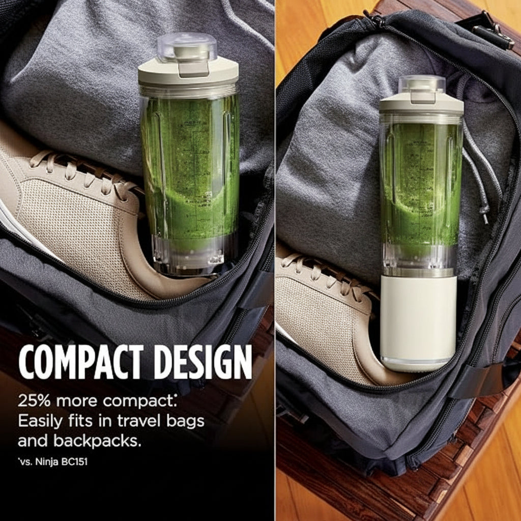 compact personal smoothie blender for travel