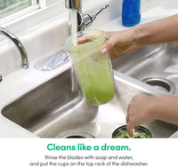Countertop Personal Blender for Fruit and Food Preparation