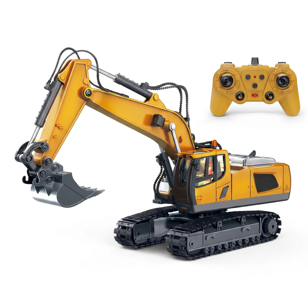 258-11 Alloy 11-pass excavator remote control toy