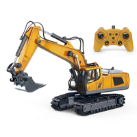 258-11 Alloy 11-pass excavator remote control toy