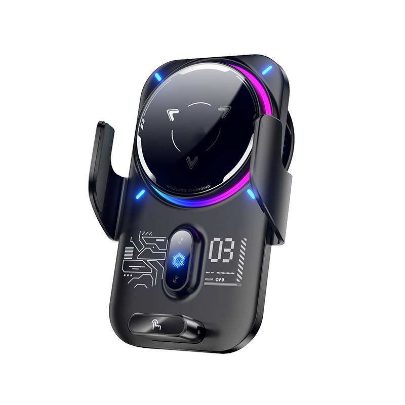 25W Magnetic Wireless Car Charger With Adjustable Phone Holder Design