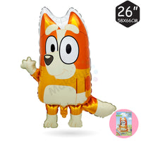 26 inch foil balloons with cartoon dog characters for party decor
