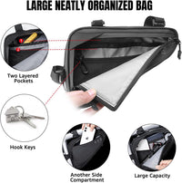 2L cycling storage bag for bike tools and accessories