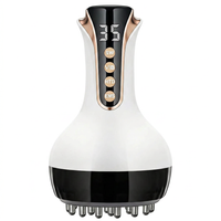 Front view of the 35-Speed Lymphatic Drainage Massager showcasing the ergonomic handle and sleek design.