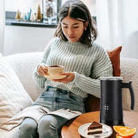 350ml electric milk warmer with compact countertop design
