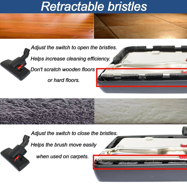 Replacement Vacuum Cleaner Floor Brush Attachment – 35mm