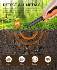 Metal Detector with 360 Degree Detection Capability