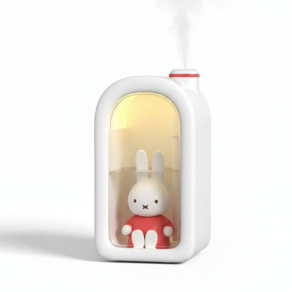 380ml mini cool mist humidifier with compact design
